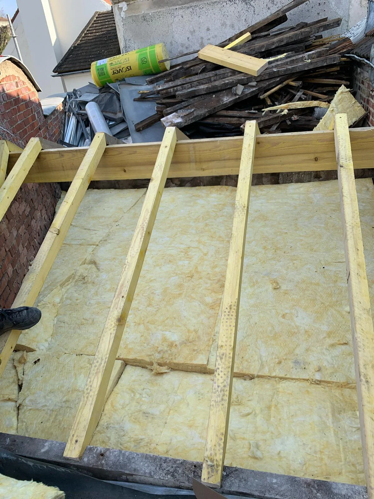 Pose charpente bois toiture Yvelines 78